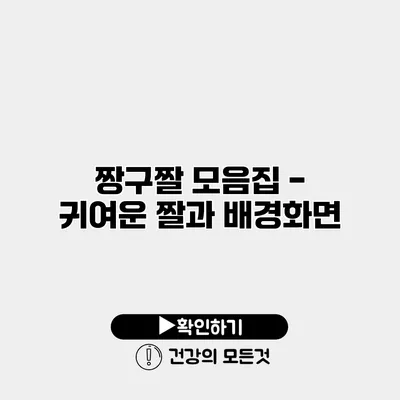 짱구짤 모음집 - 귀여운 짤과 배경화면